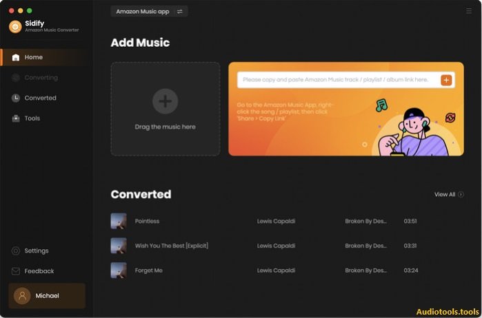 Descargar Sidify Amazon Music Converter Activado