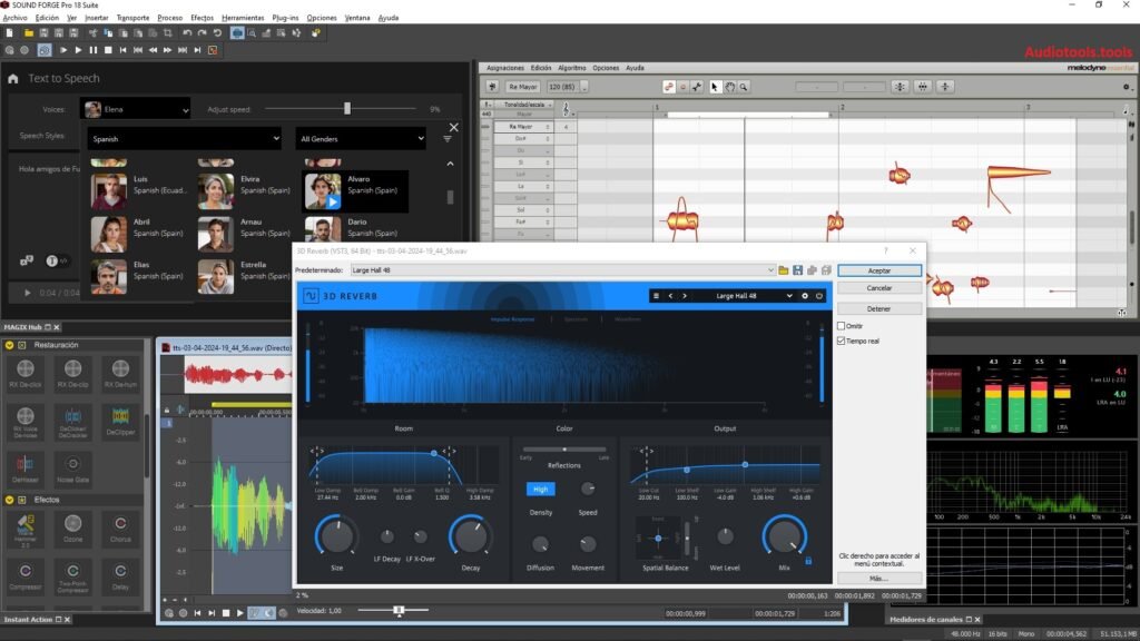 MAGIX SOUND FORGE Pro Suite Mega Full Español