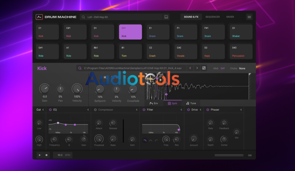 ADSR Drum MachineWiN [Versión completa]