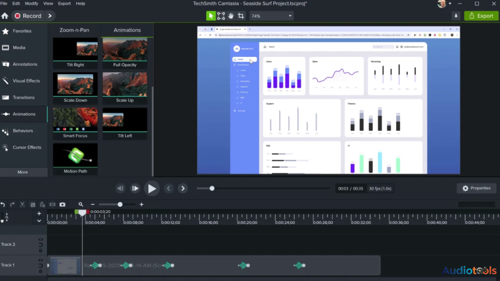 Camtasia Studio Full Español [Mega] [Audiotools]