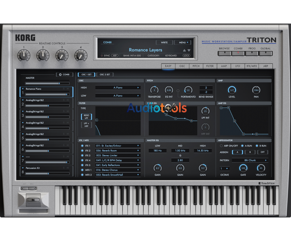 KORG TRITON VST-AAX WiN Activado Español Mega