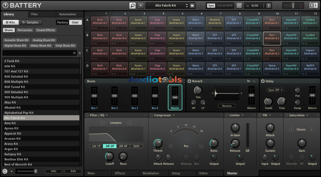Native Instruments Battery MAC Multilenguaje