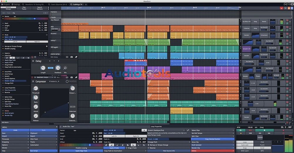 Tracktion Software Waveform Pro Full Español
