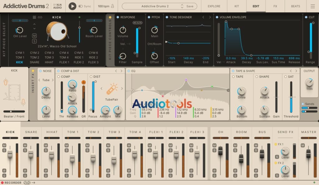 XLN Audio Addictive Drums WiN-R2R MEGA