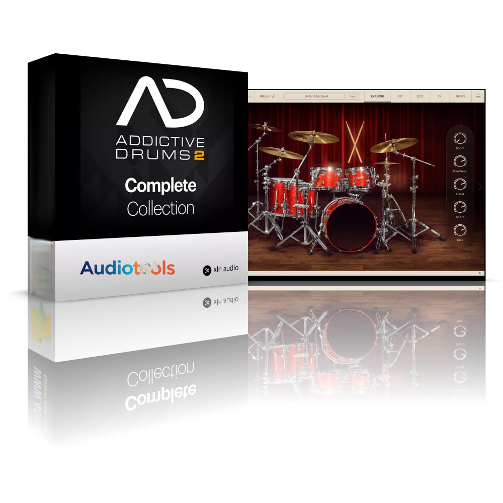 XLN Audio Addictive Drums WiN-R2R MEGA
