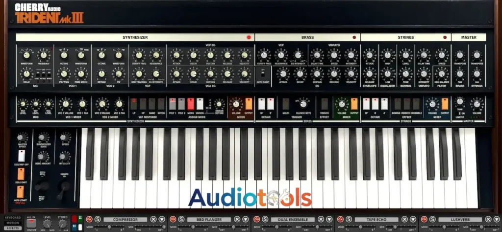 Cherry Audio Trident Para WiN-MacOS Multilingüe