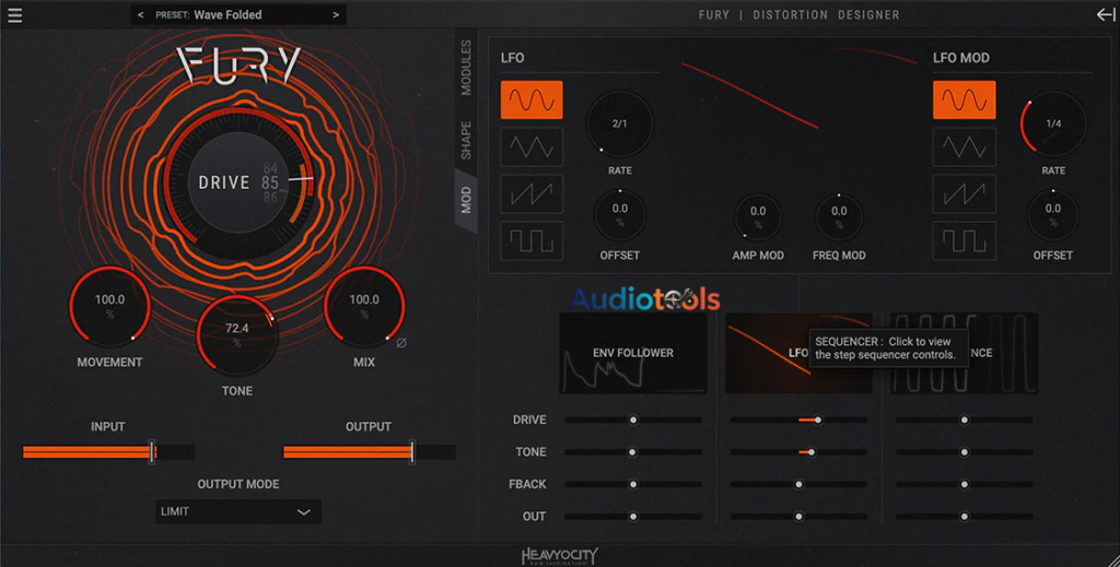 Heavyocity Fury Distortion Designer (VST3, AAX, AU) [WIN.OSX x64]