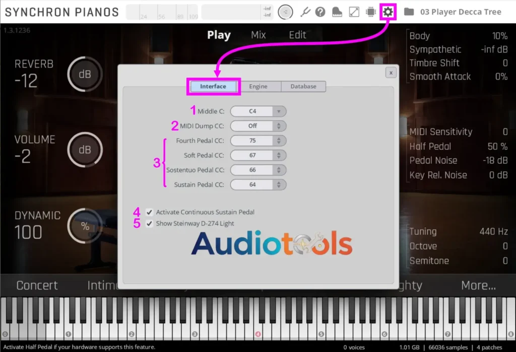 VSL Vienna Synchron Pianos Player Win-Mac Español Mega