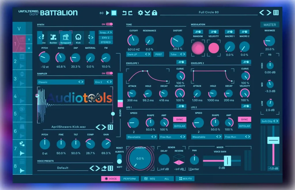 Unfiltered Audio Battalion WiN-MAC Español Mega