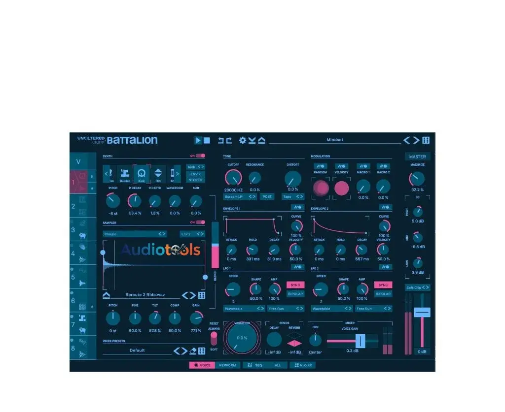 Unfiltered Audio Battalion WiN-MAC Español Mega