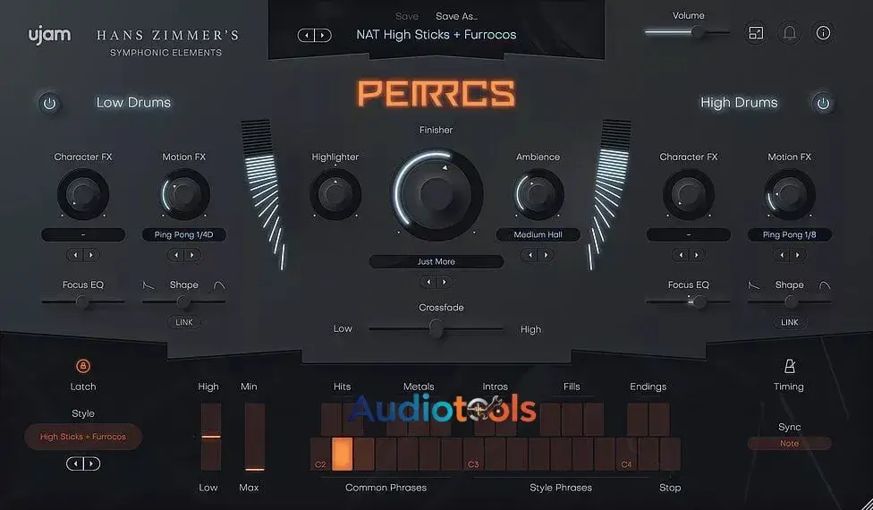 uJAM Symphonic PERRCS Full MAC Español Mega