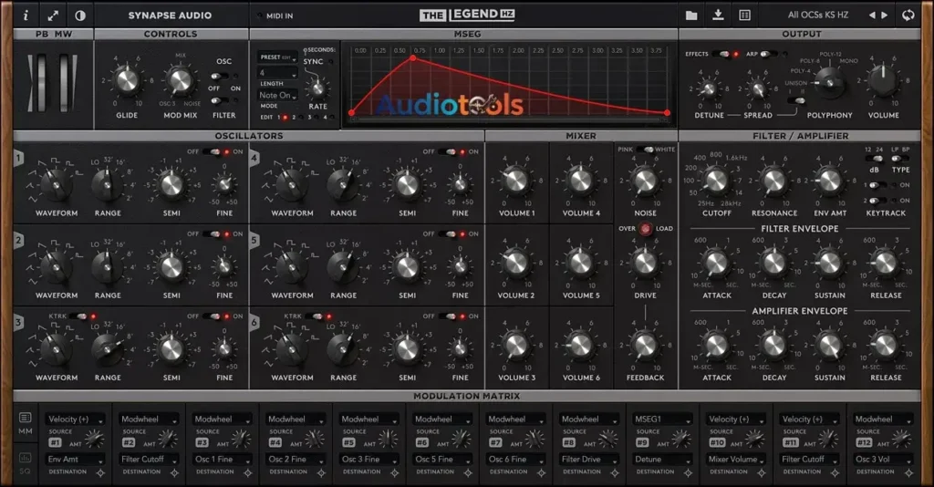Synapse Audio The Legend HZ Full Windows Español