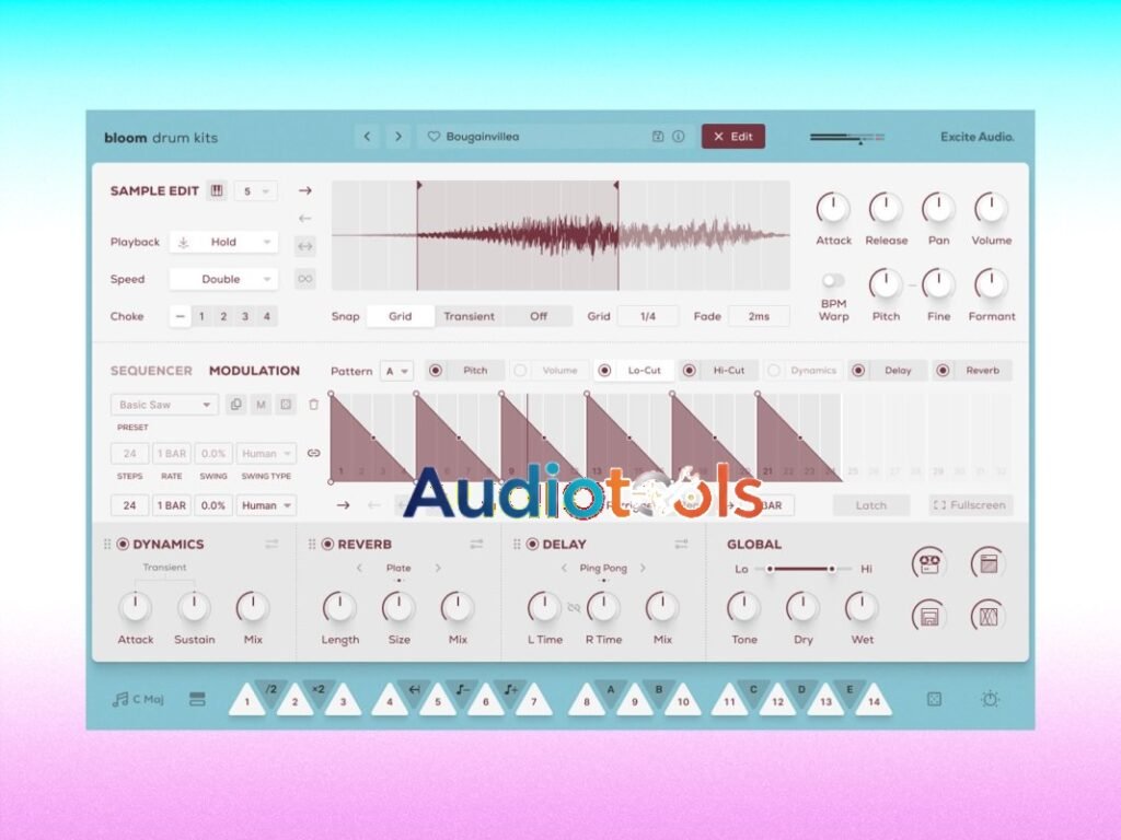 Excite Audio Bloom Drum Kits Full Win-Mac Español