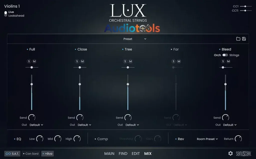 Sonuscore Lux Orchestral Strings Full v1.1 KONTAKT Library Español