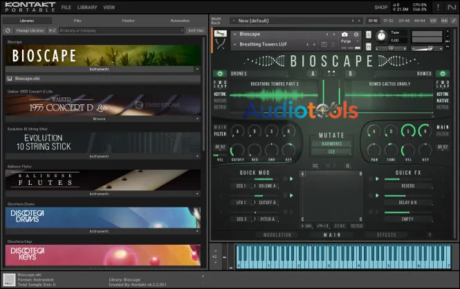 Luftrum Bioscape KONTAKT Full [Mac] Español