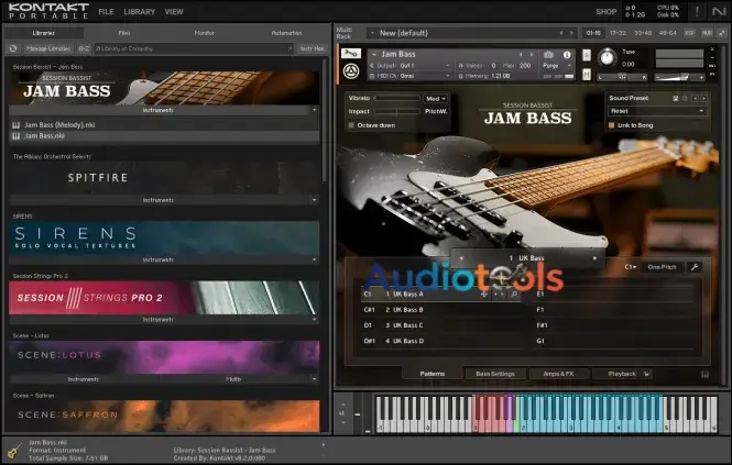 Session Bassist Jam Bass