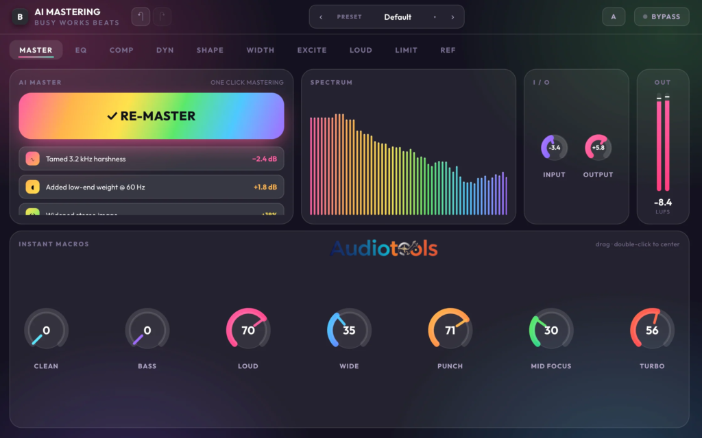 Busy Works Beats AI Mastering 8 macOS Español