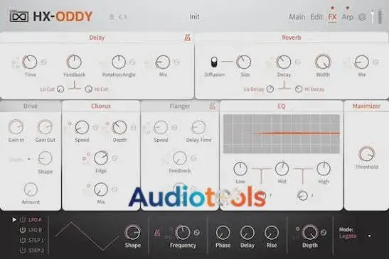 UVI HX-ODDY - Synth Plugin VST VST3 Audio Unit AAX [Mac] Español