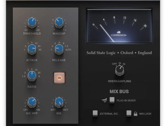 SSL Native Bus Compressor 2 Full Mac Español Mega